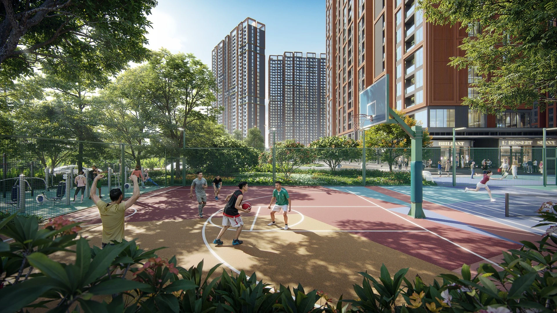 Sân thể Thao The Park land