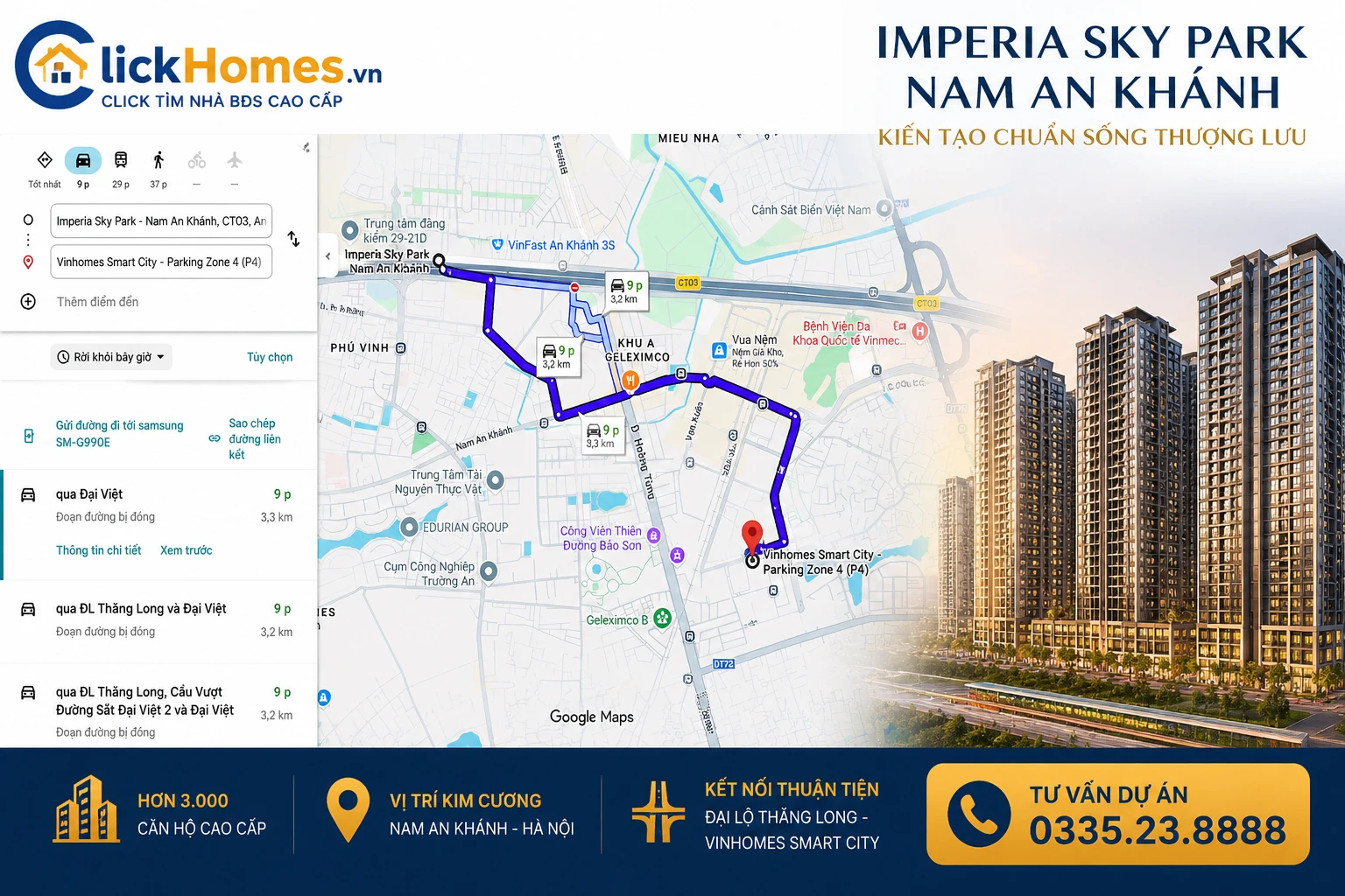Địa chỉ uy tín tư vấn dự án MIK Imperia Sky Park An Khánh