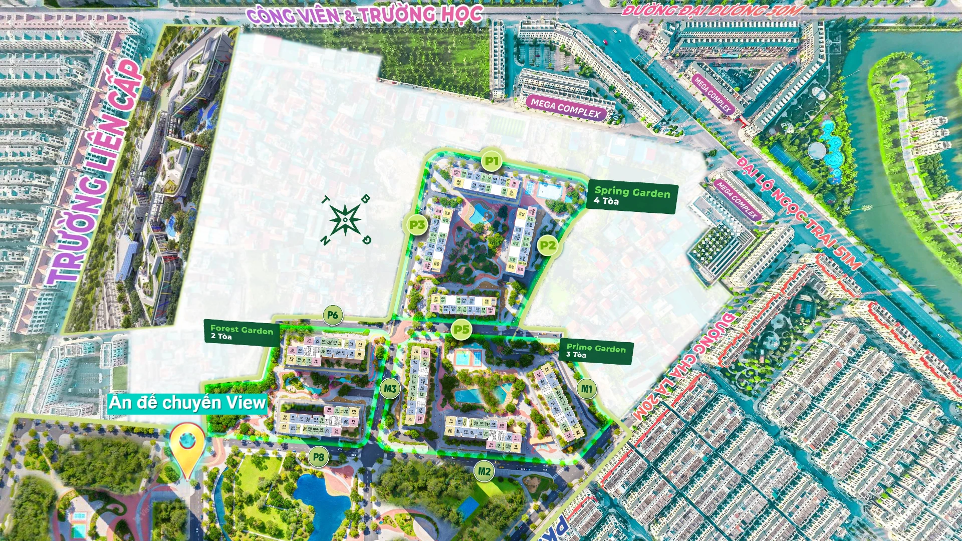 View 360 Imperia Ocean City Từ Trên Cao